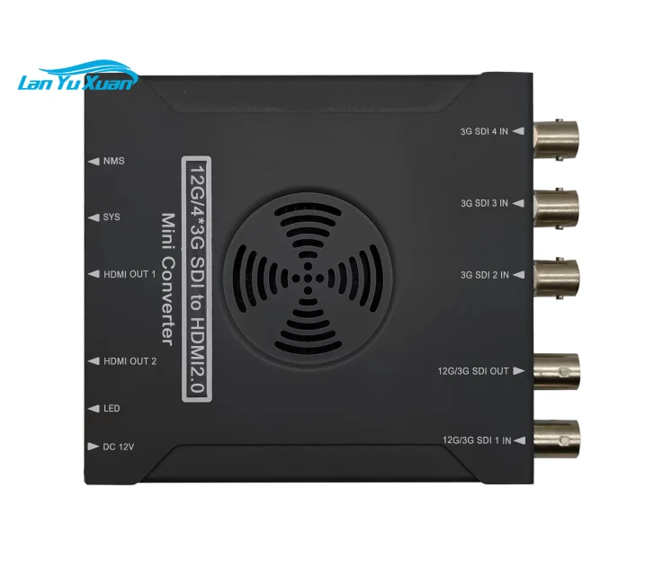 Newest 12G SDI to HDMI 2.0 4K HD Video Converter