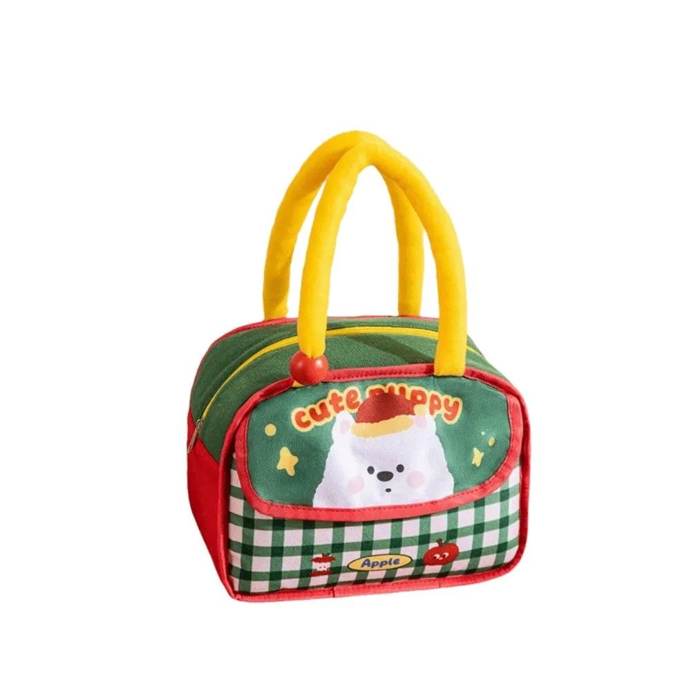 

Cute Large Capacity Lunch Bag Thickened Lightweight Lunch Box Double-layer Insulated Insulated Bag Food Storage
