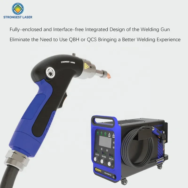 High Transmission Efficiency and Easy Operation Laser Welder Torch Handheld laser welding gun for sale