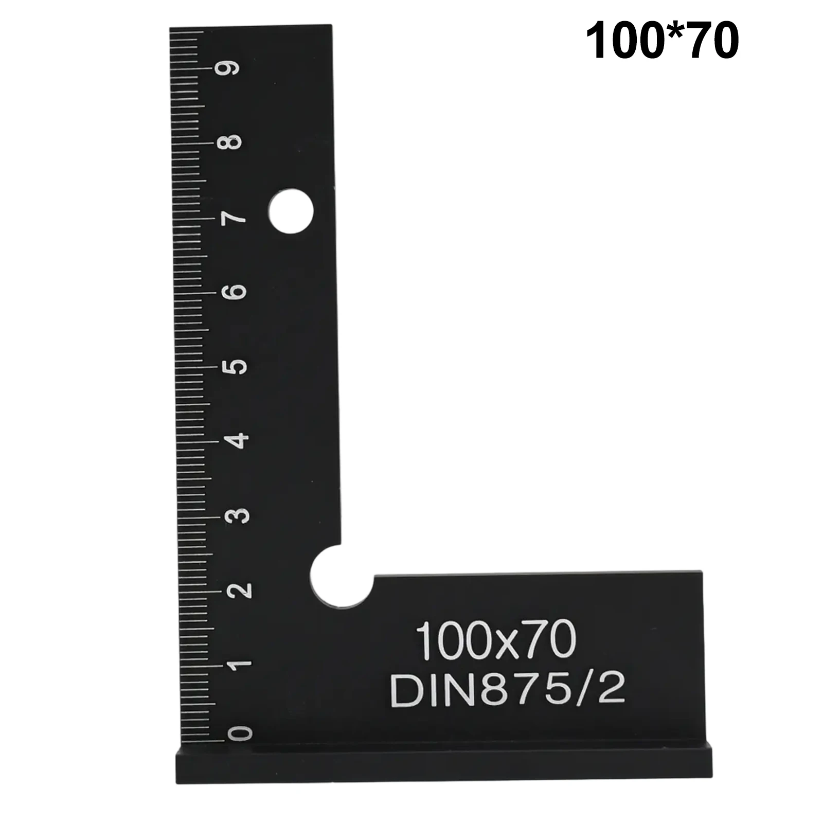 Flat Edge Square Ruler 90 Degree Woodworking*Right Angle Ruler Measurement Tools Optional Model 150 X100 Or 100 X-70
