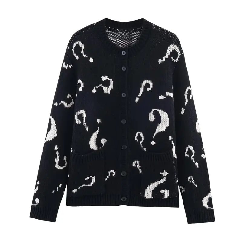 

Осенне-зимний вязаный кардиган, свитер на пуговицах, повседневная женская одежда с крючками, трикотаж, мягкие теплые женские топы