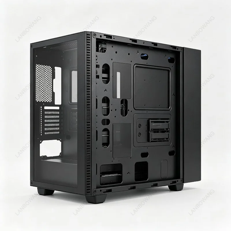 3.5‑Inch Multi‑Bay Hard Drive Chassis Storage Enclosure for Desktop PC NAS Mass Data Storage Expansion Use