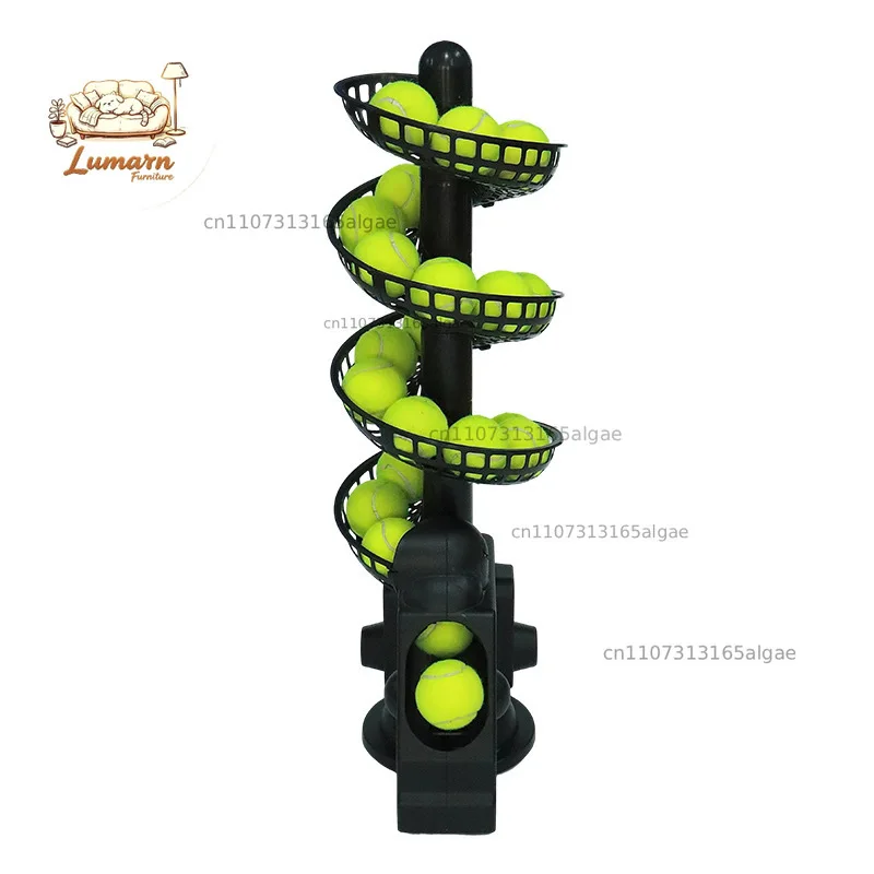 New Upgrade Portable Tennis Ball Machine Multi-Track Splicing Ultra-Long Battery Life 3 Ball Launch Modes