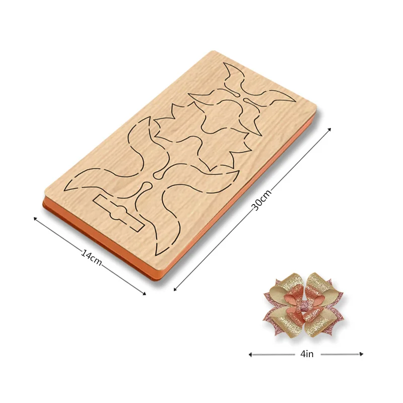 

SIZZIXDIES 3-слойная деревянная вырубная форма 4 дюйма, дизайн «Корона, карета, бантик», подходит для большинства машин