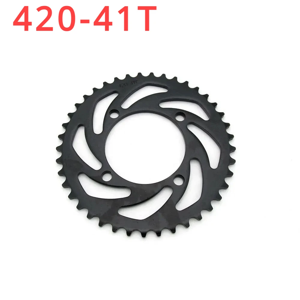 

1pcs For Motorcycle scooter 420-41T chain sprocket modified inner diameter 76MM toothed sprocket