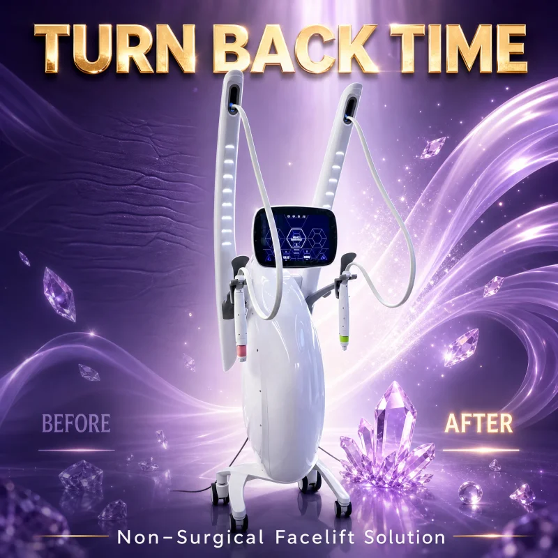 Anti-aging machine for body and face - the hottest project this year, factory lowest price, high quality version.  Accessories