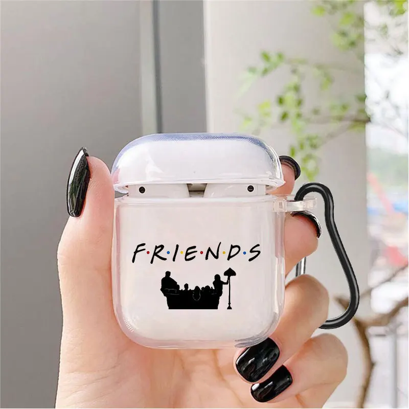 Funny Friends Art Painting Case For AirPods 3 Pro Bluetooth Earphone Wireless Box soft Silicone Protective Air Pods 1 2 Cover