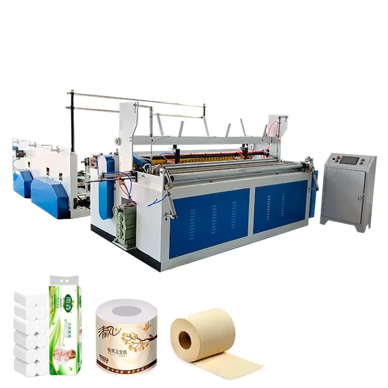 Máquina de Papel Higiénico Automática Personalizada de Bajo Precio, la Más Moderna del 2025, Manual