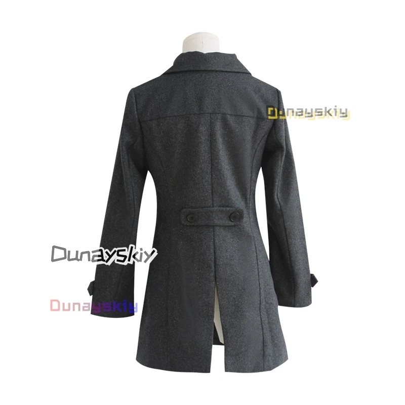 Anime Noragami Cosplay Hiyori Iki hiver manteau écharpe uniforme ensemble complet Costume femmes fille quotidien manteau écharpe Costume Holloween