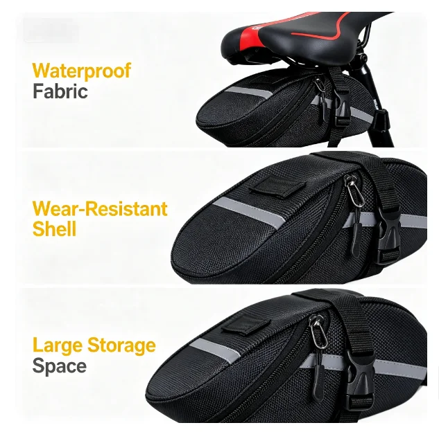 Universelle Fahrradsatteltasch – Mountain Biking Fanny Pack Bewertung und Preis