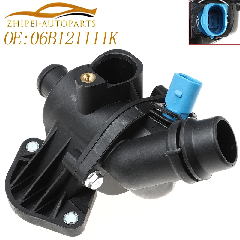 06b121111k termostato e conjunto de habitação carro 06b121111g 06b121111d apto para audi a4 a4 quattro 2002-2005 1.8l