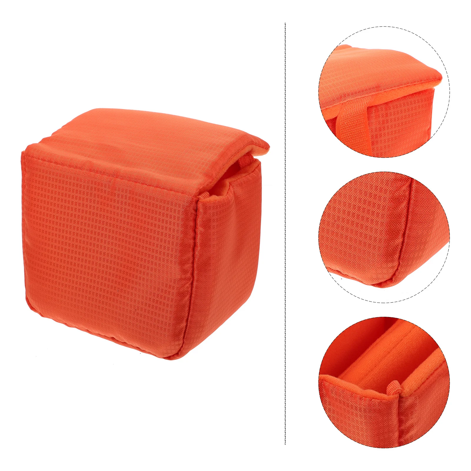 

Premium Polyester Lens Pouch Bag Waterproof Shockproof Camera Lens Protective Case Thickened Carry Pouch for Flash Memory Card