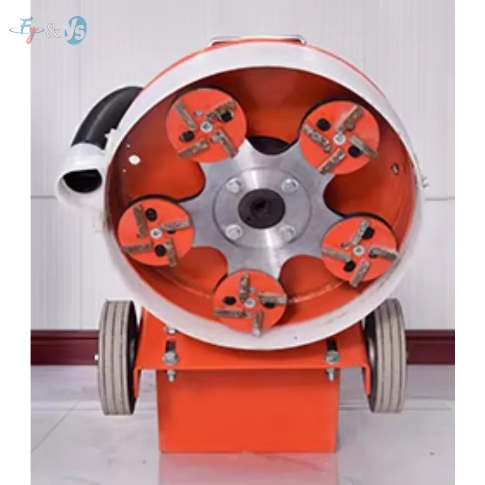 220V Industrial Floor Grinding Machine Dustless Epoxy Polisher Marble Concrete Terrazzo Surface Grinding Equipment