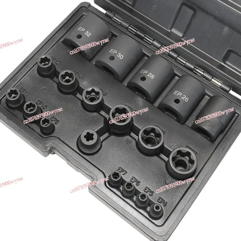 External Socket Set 6 Point EP Socket EP4, EP5, EP6, EP7, EP8, EP10, EP11, EP12, EP14, EP16, EP18, EP20, EP22, EP24...