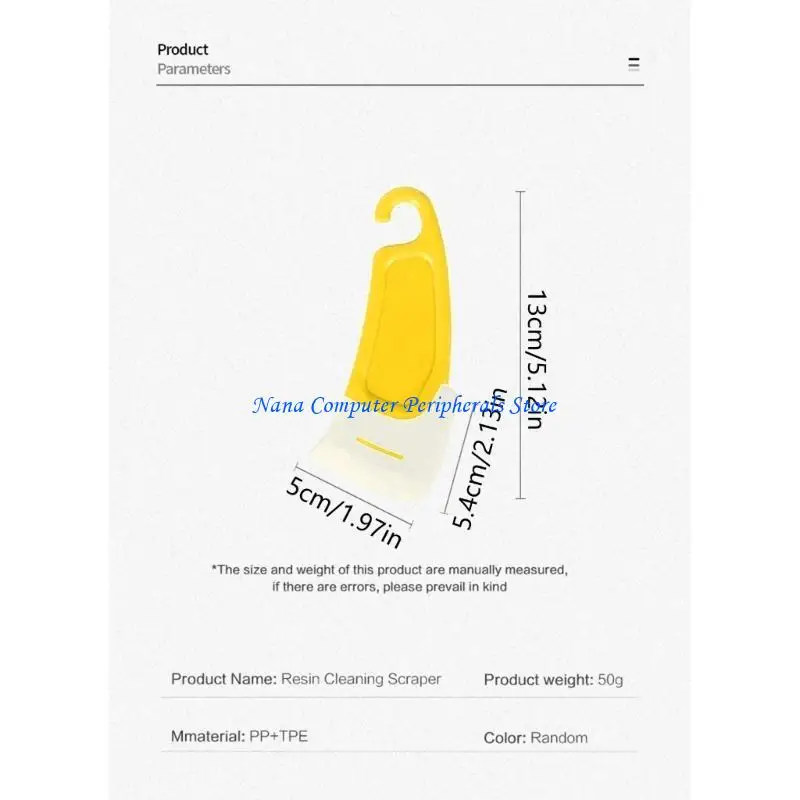 F68C 라이트 경화 수지 통로 탱크 청소 스크레이퍼 ProfessionalPrinter 액세서리