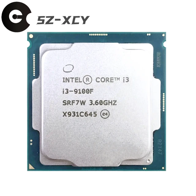 2014 I3|intel Core I3-9100f 3.6ghz Quad-core Cpu - Lga 1151, Ddr4 Support