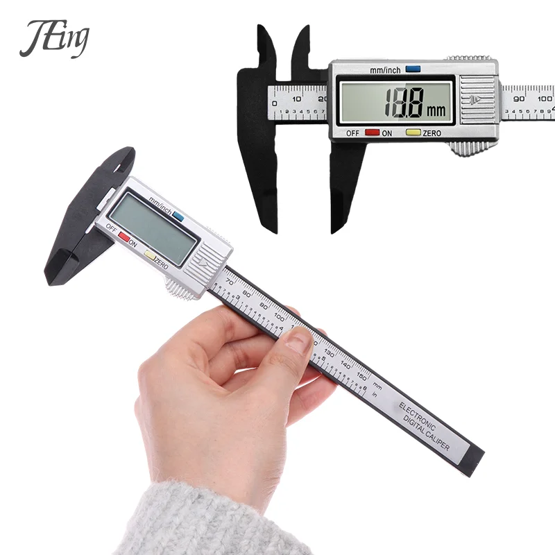 Micrometer Measuring Tool Digital Ruler 150mm Electronic Digital Caliper Carbon Fiber Dial Vernier Caliper Gauge