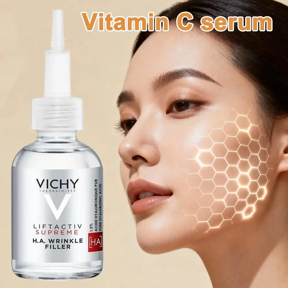 VICHY 20/30ml Hyaluronic Acid Serum Remove Essence Anti Aging Fade Fine Line Lifting Firming Repair Smooth Nourishing Skin Care