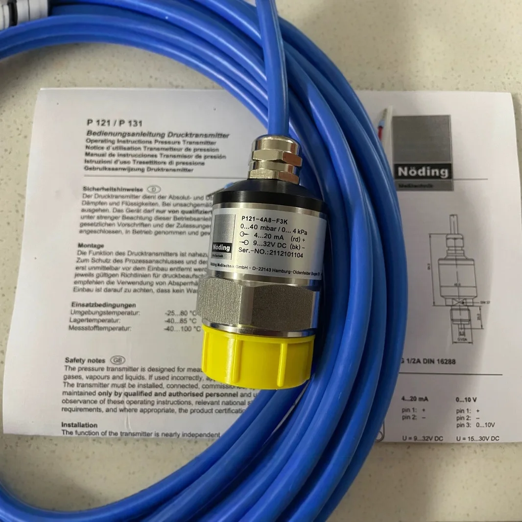 

2025 noeding spot P121-4A8-F3K pressure sensor 0-40mbar