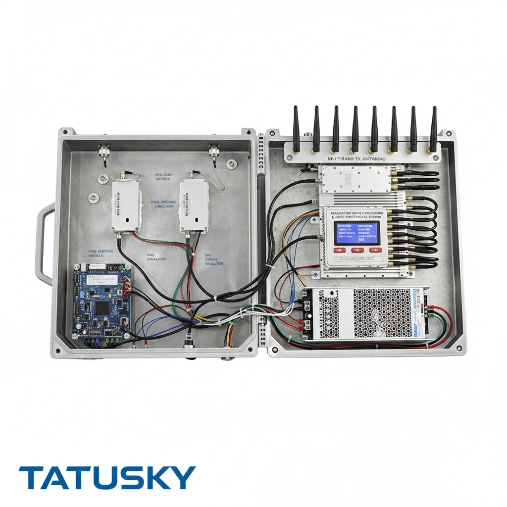 Spoofing Module for Cyberaanval Protection   Satellite Signal Simulator Navigation Hardware Wireless Components