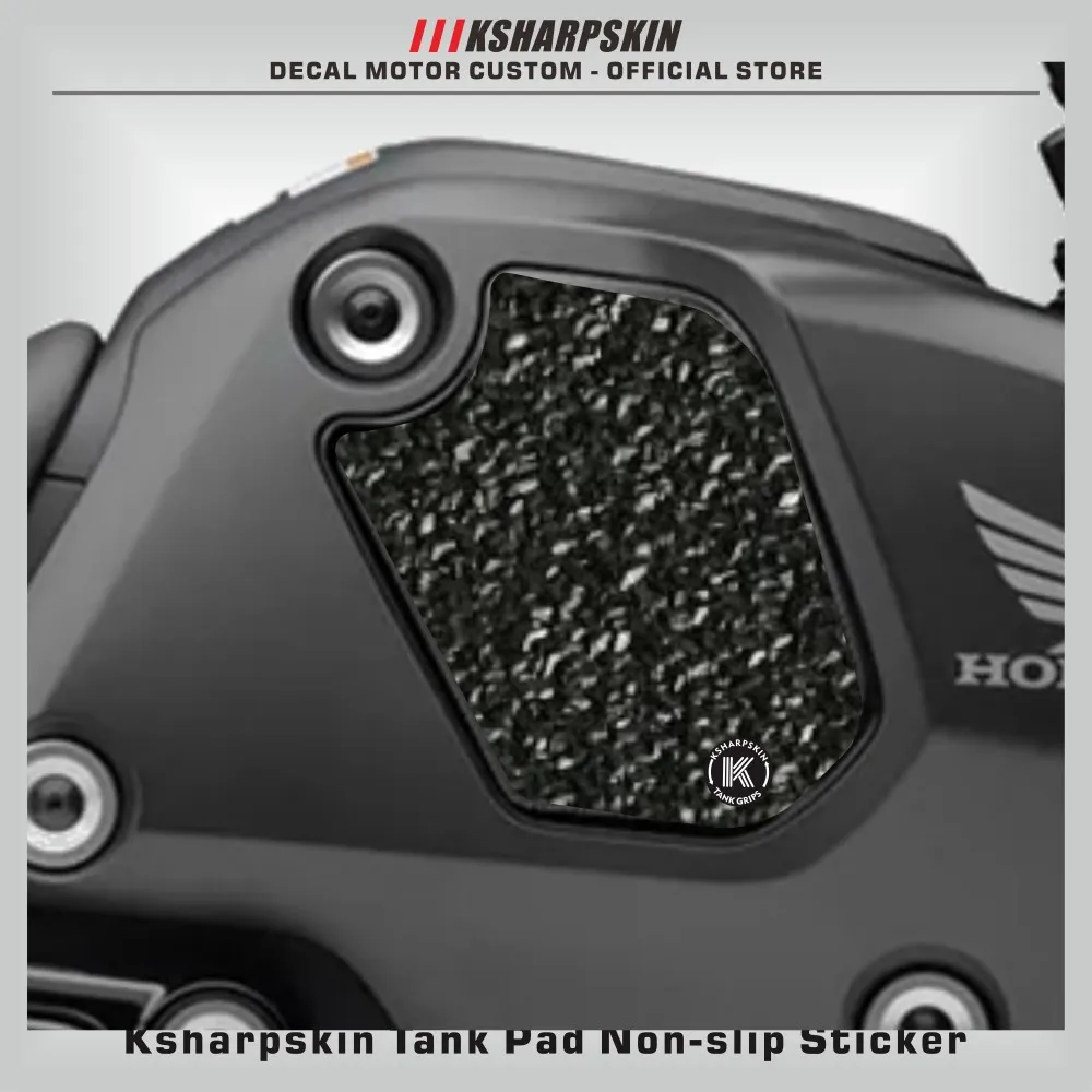 Moto protezione pad serbatoio grip serbatoio carburante pad adesivo benzina ginocchio trazione lato decalcomanie antiscivolo per HONDA GROM 2021-2024