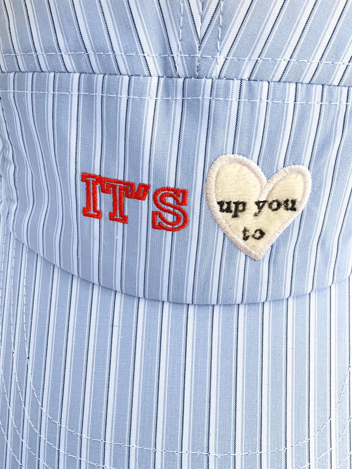 صيف جديد المتخصصة خمس قطع Stripesd قبعة بيسبول للنساء مع اللون مطابقة الحروف المطرزة الحب بلغت ذروتها قبعة قبعة الشمس