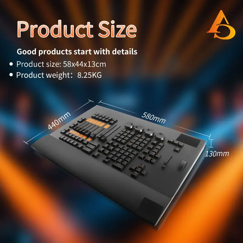 AICPOSE Professional Command Wing DMX Controller Multifunctional Wing Lighting Console For Stage Performance