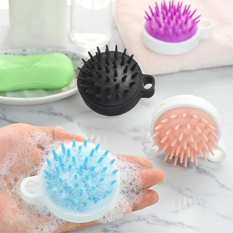 Scalp Brush Massager Sculp Brush Bath Brush Air Bag Silicone Shampoo Brush Hair Scalp Massager For Hair Growth