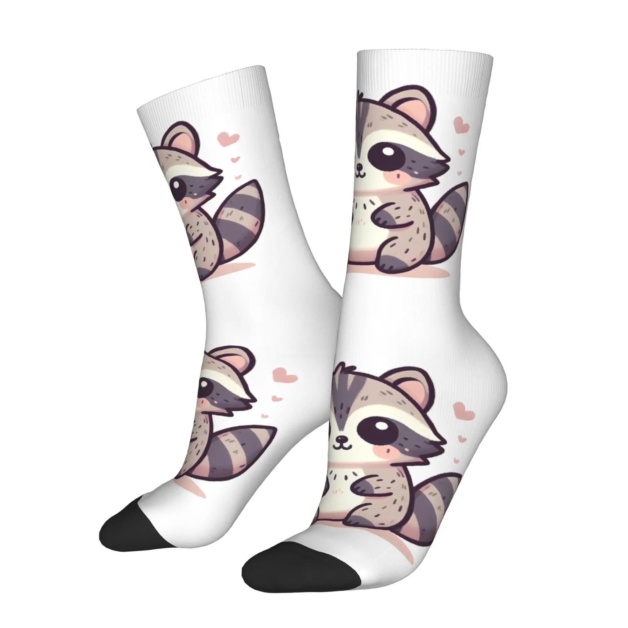 

racoon baby Sock Printed Man Polyester