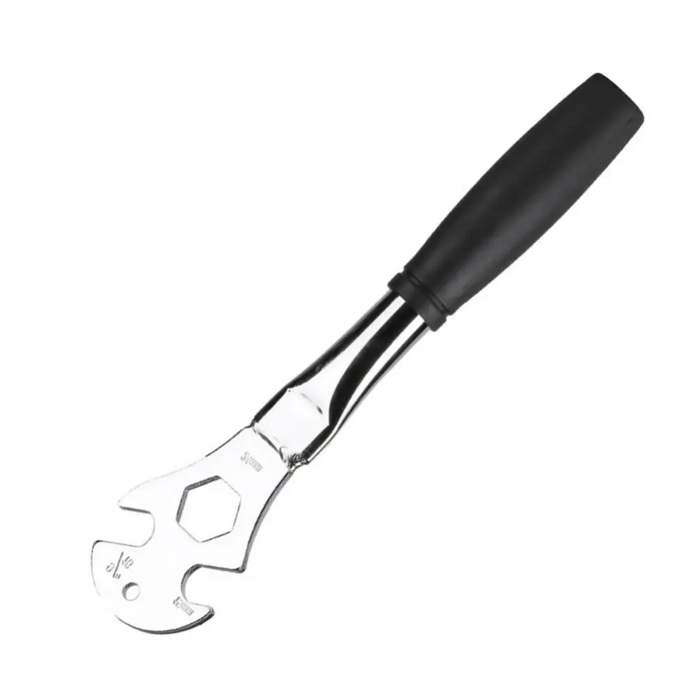 

15/24mm Bike Pedal Wrench Anti-slip with Number Marking Bicycle Pedal Removal Tool Multifunctional Extra Long Handle