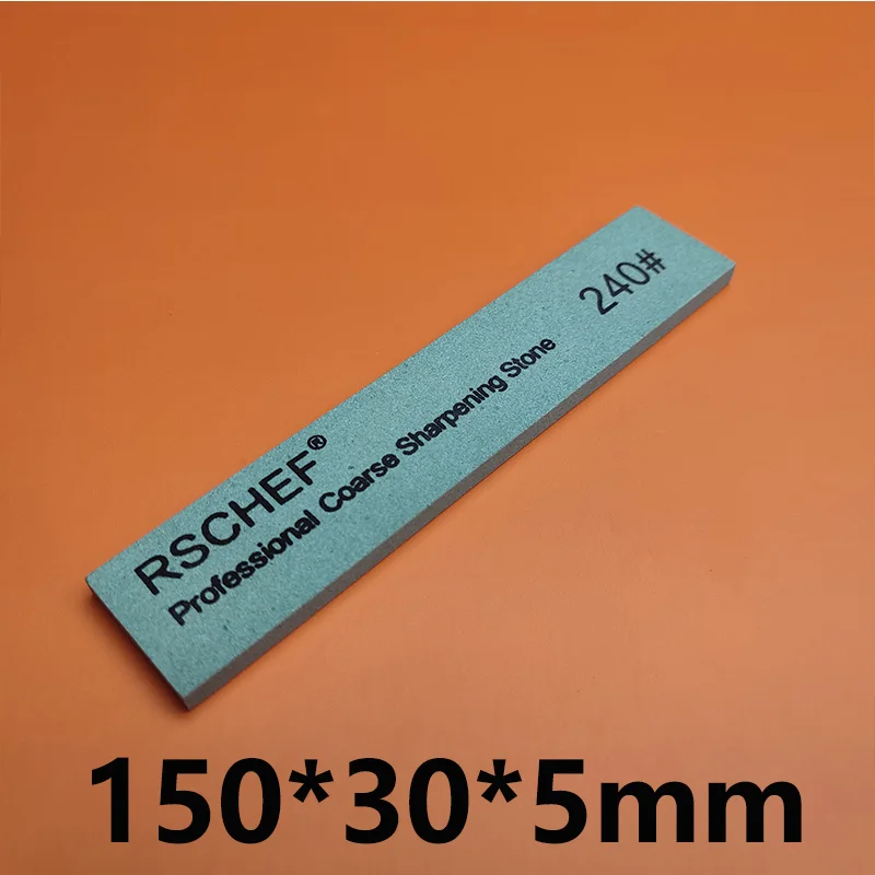 RSCHEF Upgraded Oil Stone with Silicon Large Size Precision & Coarse Sharpening Stone for Kitchen Knives