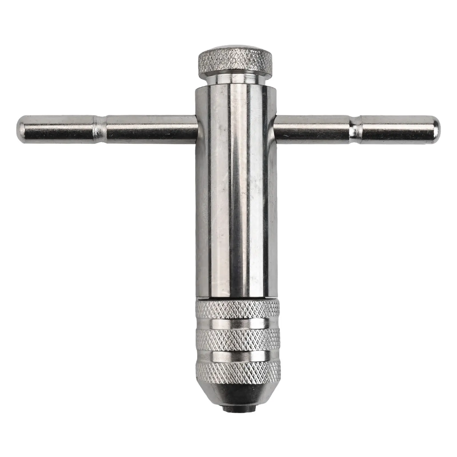 Per steli quadrati per unità esagonali Strumento con impugnatura a T Chiave a cricchetto regolabile Officina di riparazione domestica Strumento di maschiatura versatile