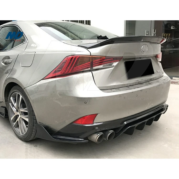 

Задний диффузор из углеродного волокна в стиле Artisan для Lexus Is F-Sport Is300 2017-2019 гг.