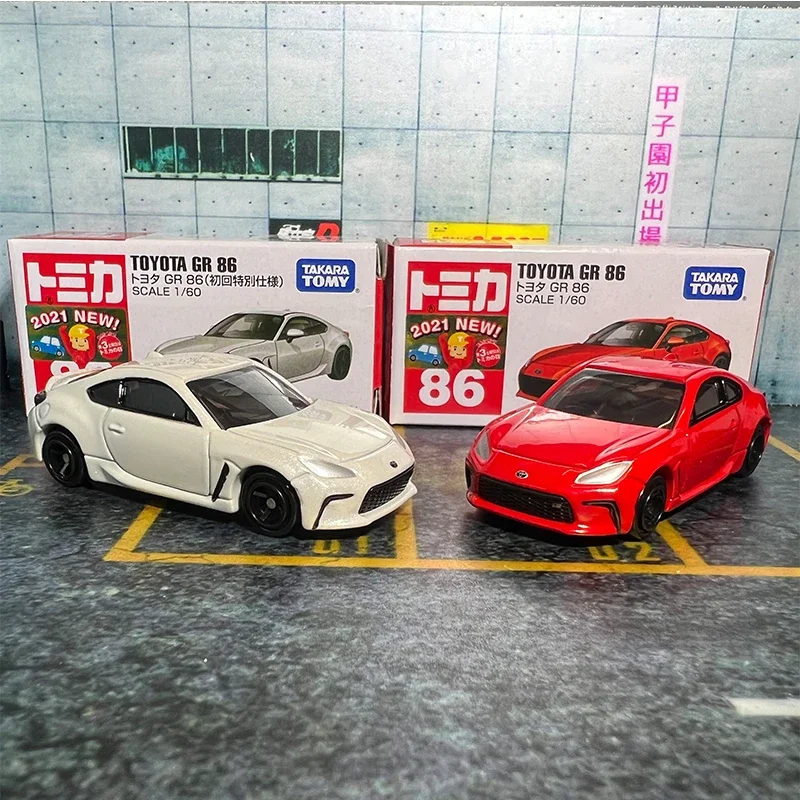 TAKARA TOMY Toyota GR 86 Alloy Car Diecasts & Toy Vehicles Car Model Miniature Scale Model Car For Children