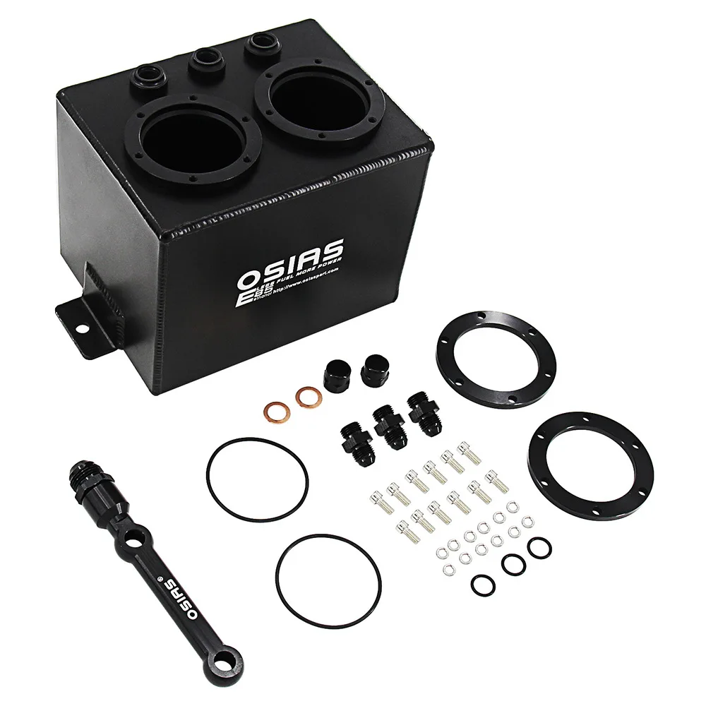 Osias New 3L Dual Fuel Buffer Tank Kit With An10 Sub Supply Line & 2X044 Fuel Pump Cross-Border Fuel Pump Parts