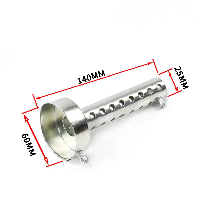 Universele Motorfiets 35Mm 42Mm 45Mm 48Mm 60Mm Db Killer Uitlaat Uitlaat Insert Baffle Db Killer Demper Roestvrij Staal
