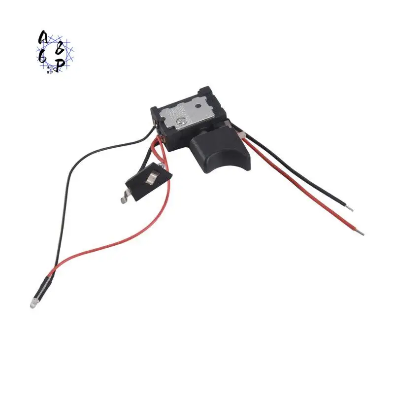 

A68P-DC7.2-24V Electric Drill Switch Cordless Drill Speed Control Button Trigger Light Power Tool Parts For