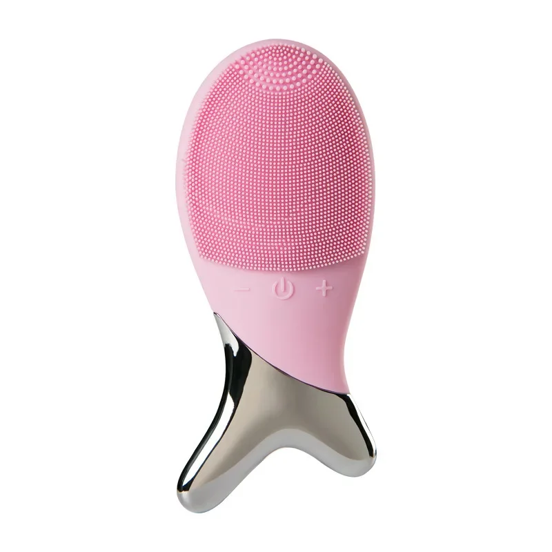 Free Shipping Electric Facial Cleaner Cleansing Instrument USB Charging Beauty Pores Cleaner Brush