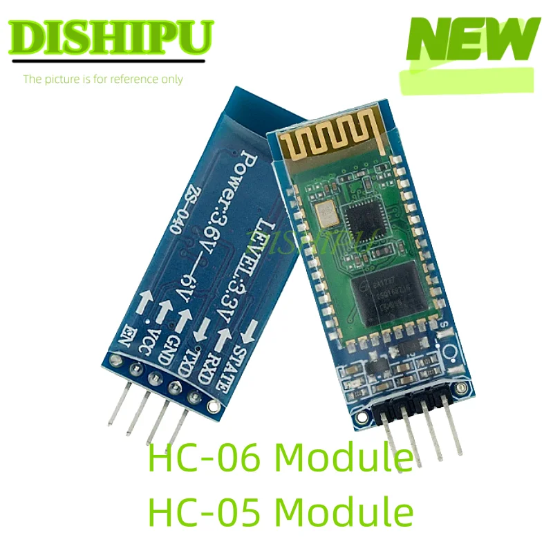 New Bluetooth Wireless Transceiver Slave Module RS232 / TTL to UART Converter and Adapter HC-05 HC 05 hc-06 HC 06 RF