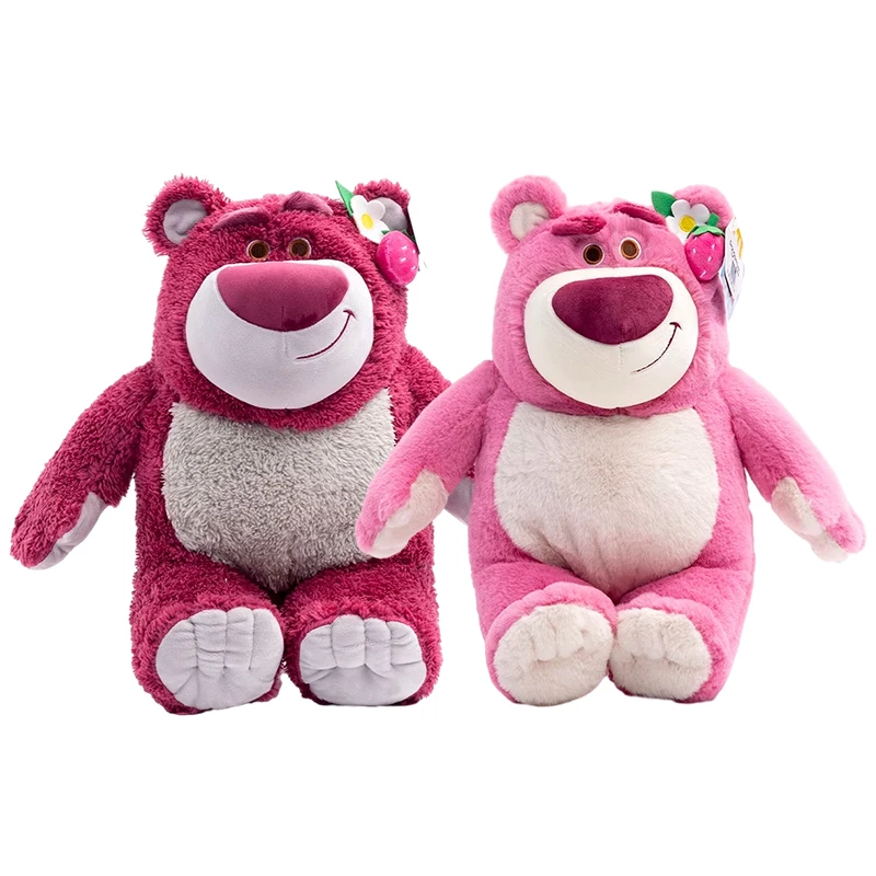 Disney Toy Story 4 Lotso Kawaii truskawkowy miś pluszowy zabawki Cartoon & Cute The Bear pluszowe lalki prezent urodzinowy dla dzieci dziewczyna