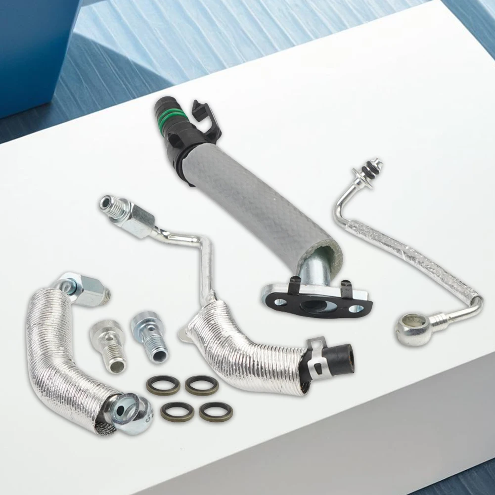 ชุดท่อระบายน้ำมันเทอร์โบและท่อส่งน้ำมัน 55568031 55592600 25198546 55567067 55587854 สำหรับรถเชฟโรเลต โซนิค และบูอิค เอนคอร์