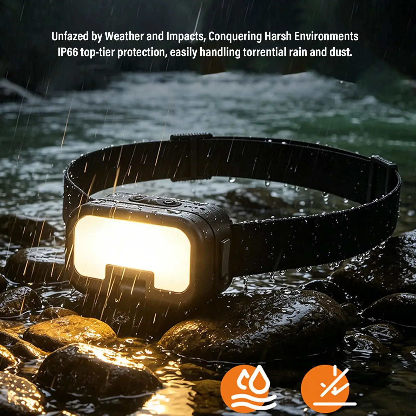 

Camping Headlamps 14 Modes Rechargeable Headband Light 900 Lumen Waterproof Head Flashlight For Camping Hiking Fishing Walking