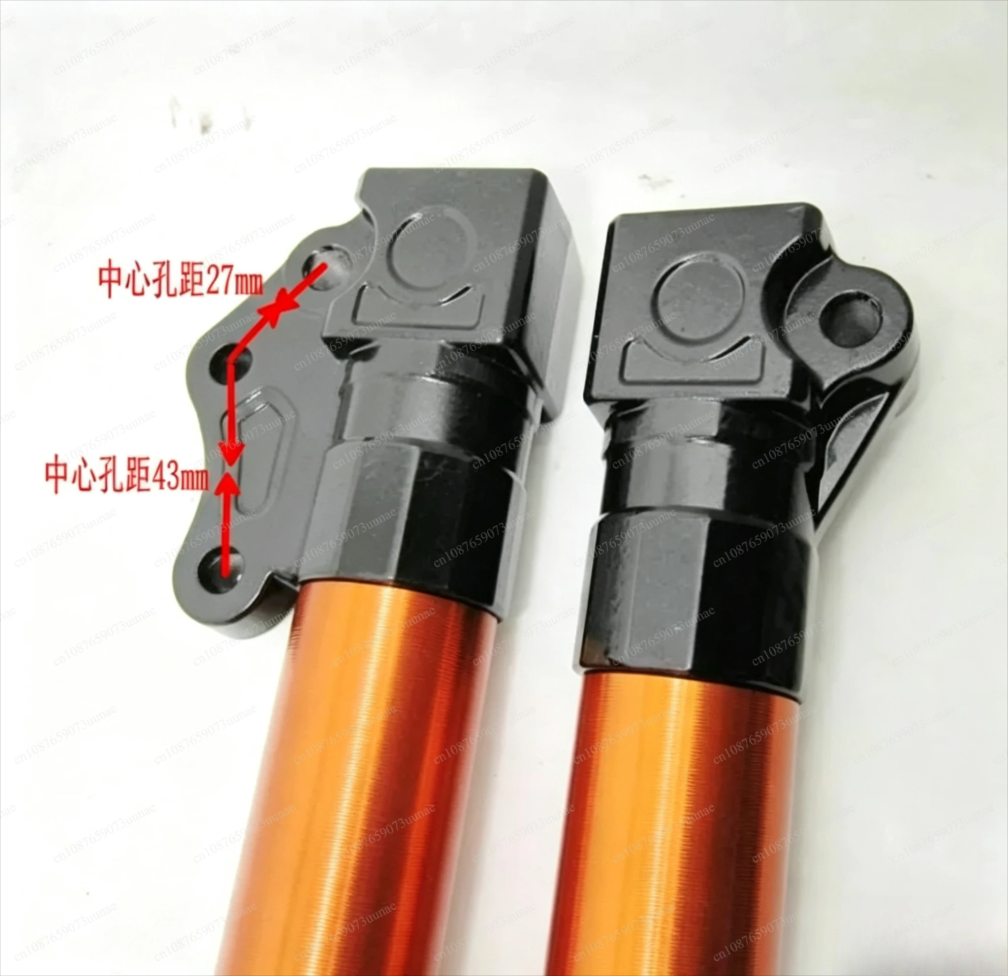 JOG50 shock absorber JOG90 front fork 90 electric vehicle modified 26 core 370mm front shock absorber front fork