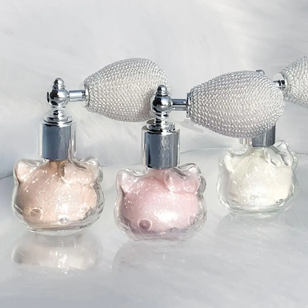Glänzendes Glitzer-Körperpuder Highlighter Diamant Hochglanz-Glitzer Körperbronzer Highlighter-Puder Gesichtskontur Funkelndes Make-up – Detail 11
