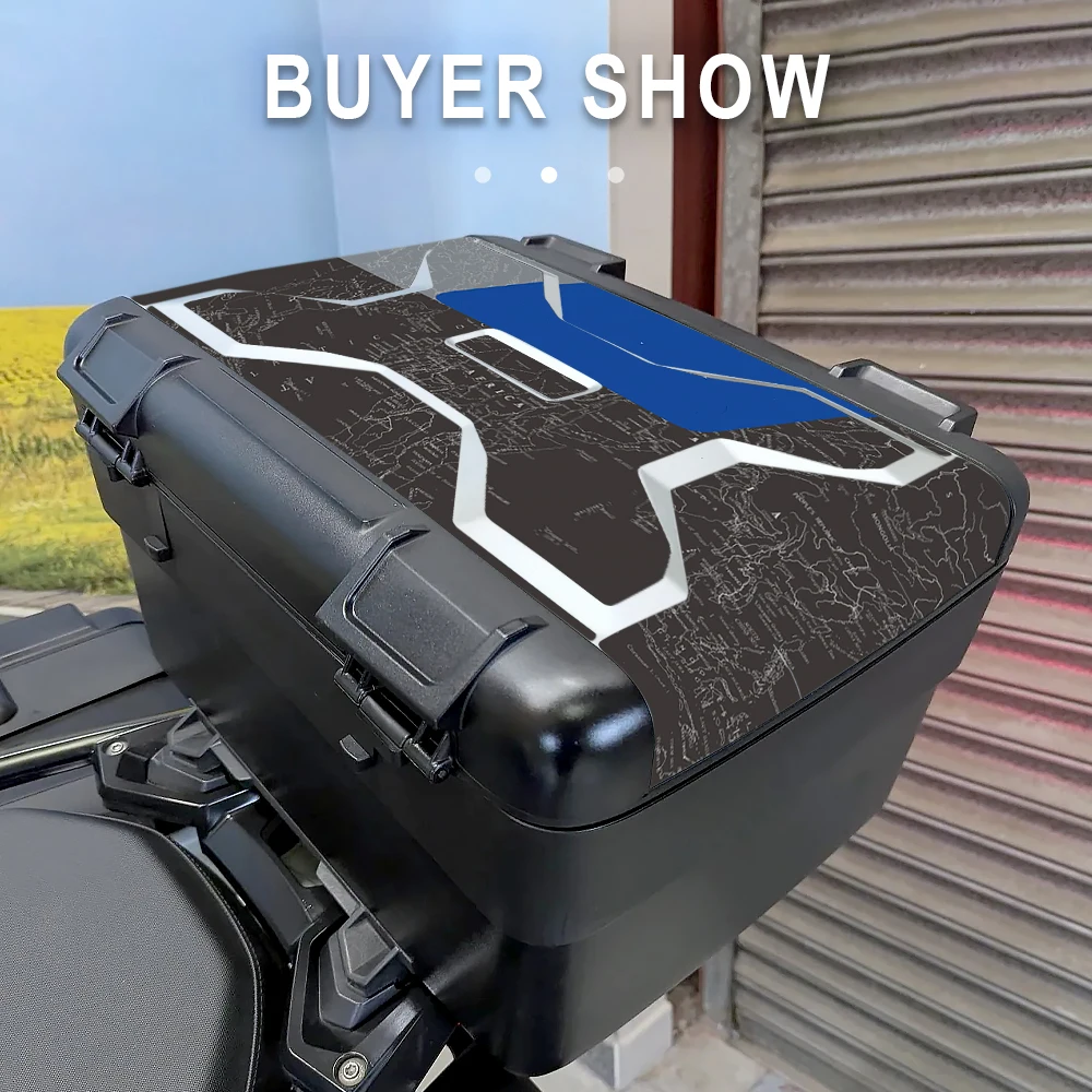 Motorcycle Side Boxes Stickers Accessories For BMW R1250GS R1200GS R 1200 GS R1250 GS 1250GS 2004-2024 Top Trunk Luggage Decals