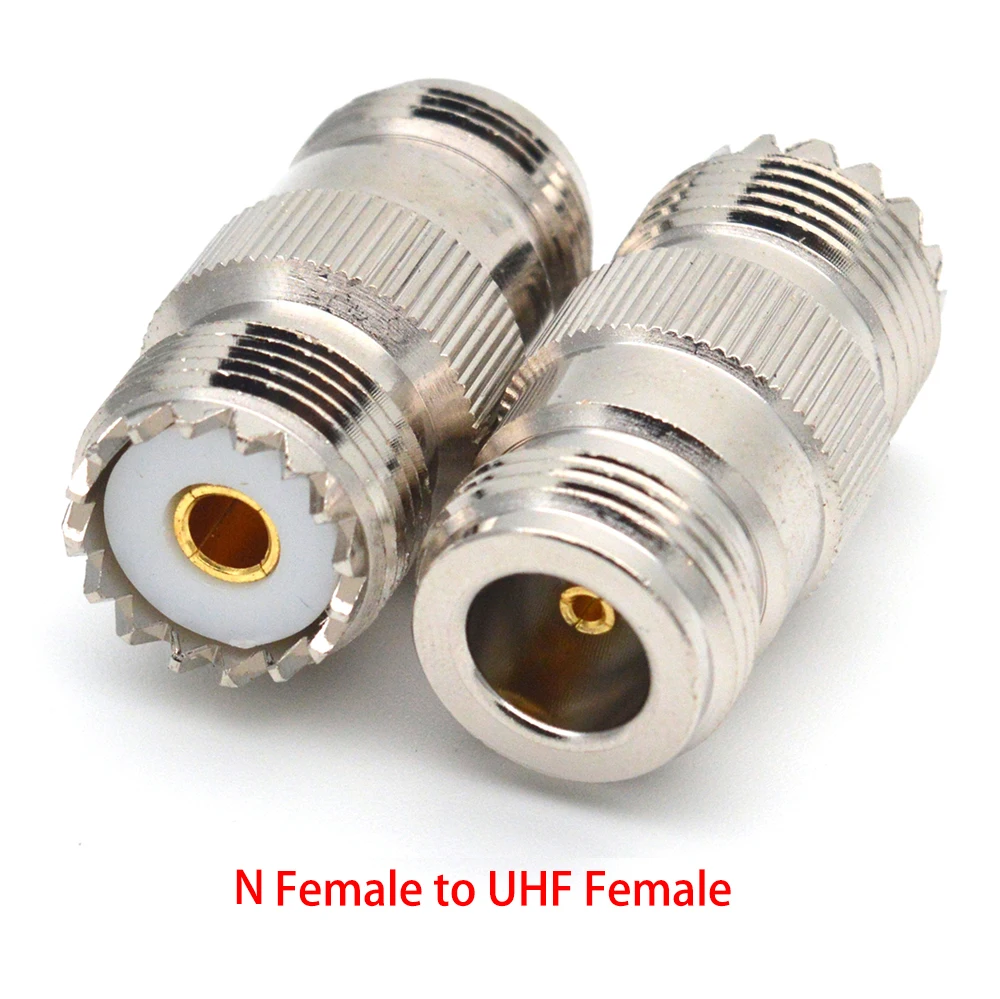 1 Stück UHF-zu-N-Adapter Stecker Buchse SO239 PL259 zu L16 Stecker SO-239 PL-259 zu N-Typ Gerade Winkelstecker Koaxialkabel Kupfer Messing – Detail 5