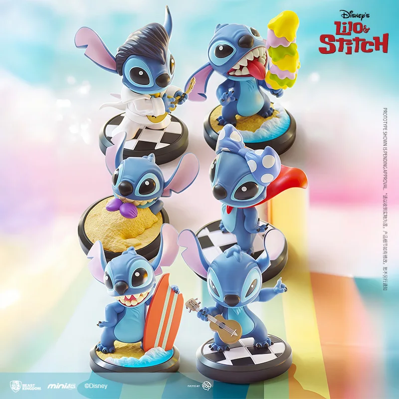 

Trendy Interstellar Baby Stitch Hawaii Music Party Handmade Blind Box Doll Car Decoration Ornament Doll Birthday Gifts