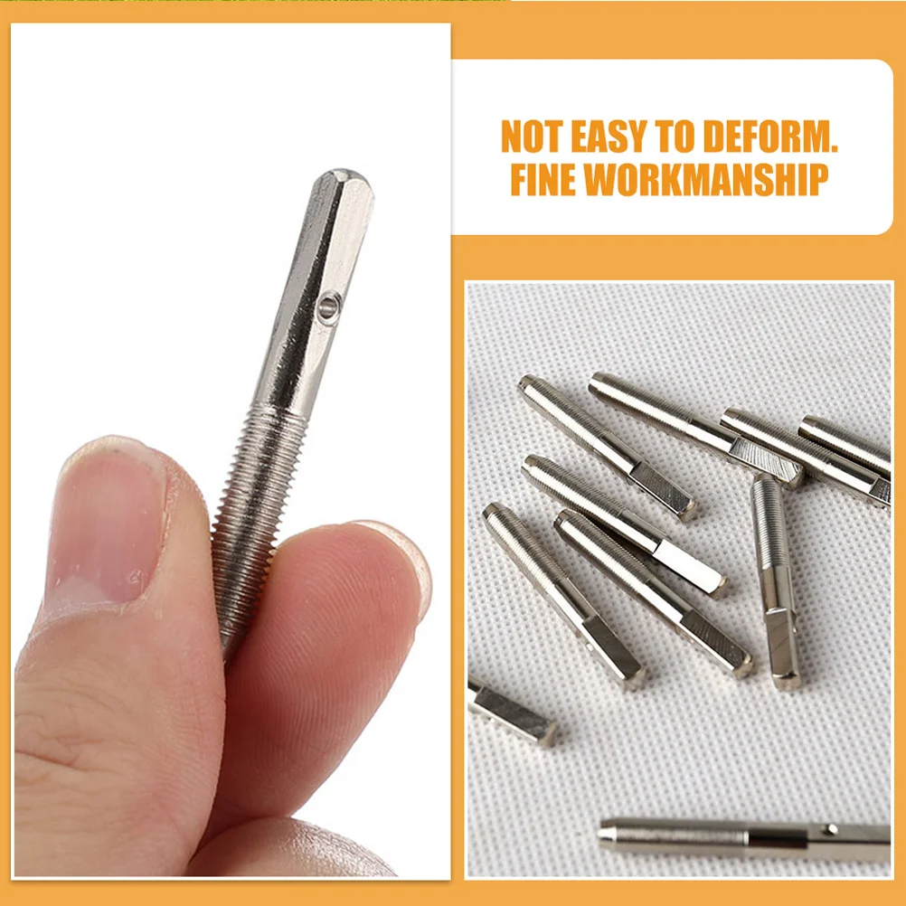 

12Pcs Lyre Tuning Peg Solid Metal Durability Easy Installation Stable Fixation String Instruments Lyre String Peg