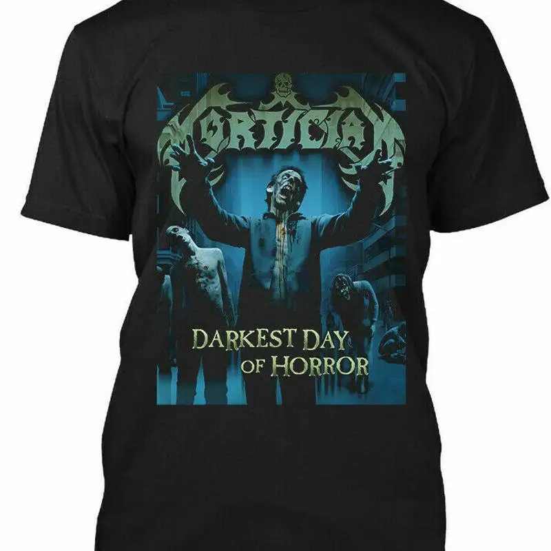 

Ограниченная новая футболка Mortician Darkest Man Woman, размеры от S до 5Xl