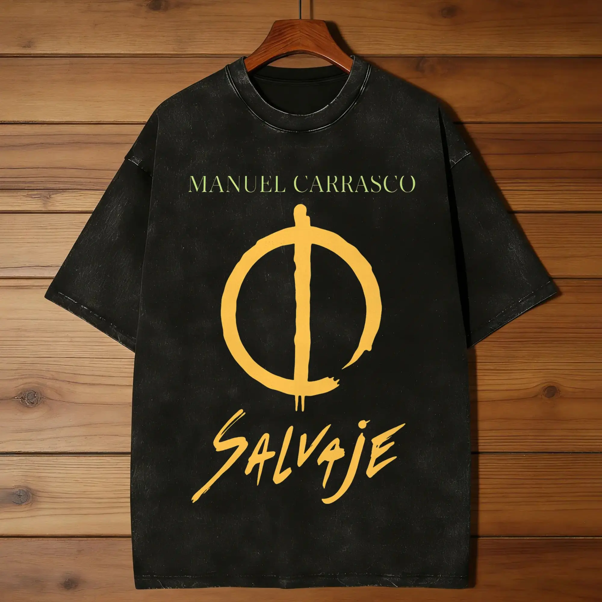 Camiseta Manuel Carrasco Sevilla Salvaje para hombre, camisetas de algodón puro con cuello redondo, camiseta de manga corta, ropa para adultos